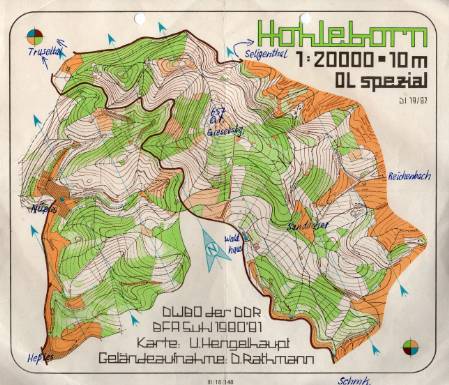 Karte Hohleborn